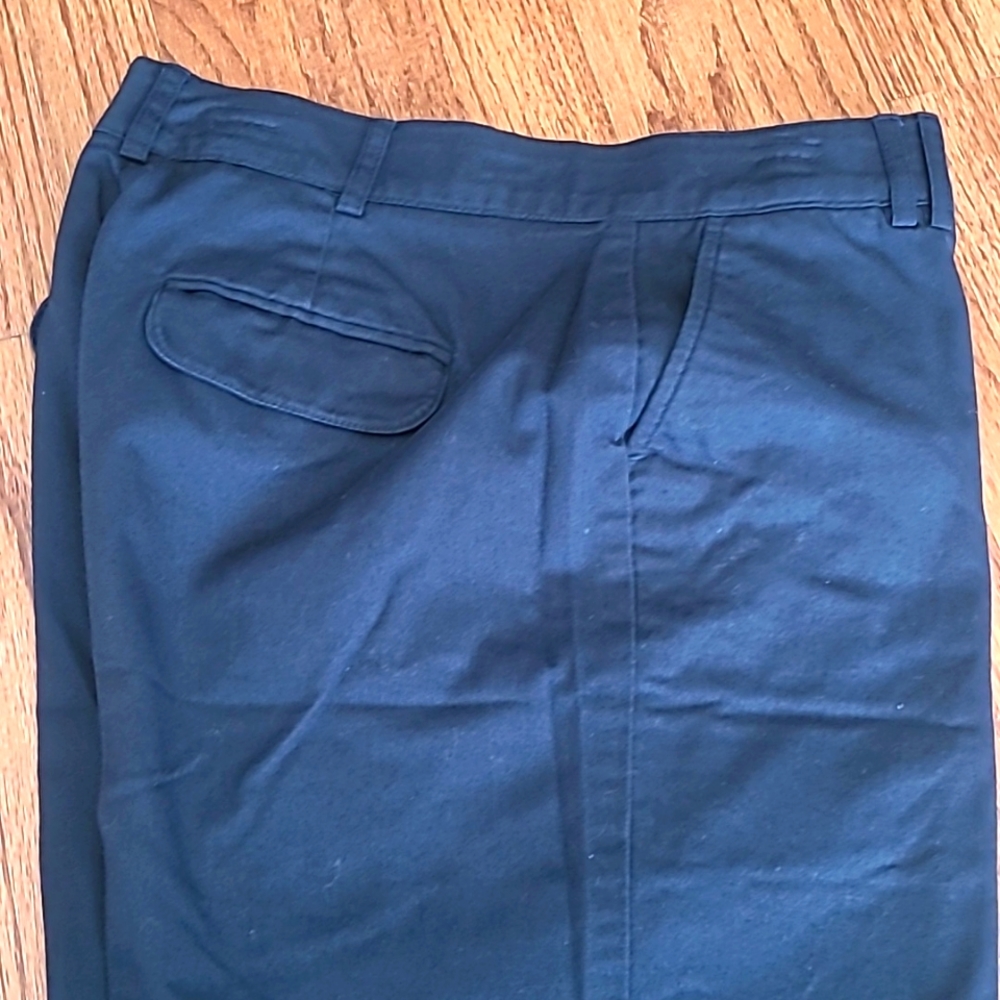 Counterparts Size 8 Petite Navy Blue Dress Cotton Work Pants